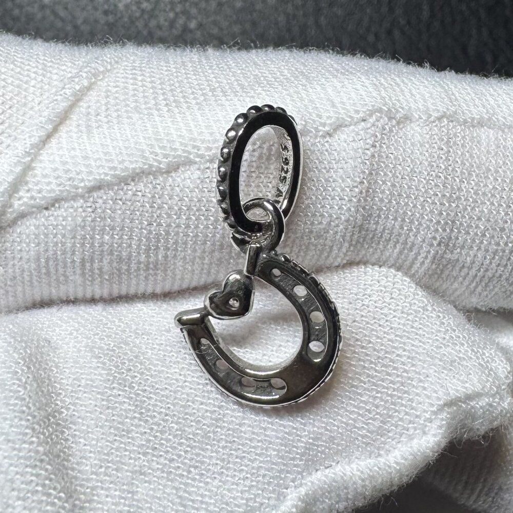 Pandora Good Luck Horseshoe Dangle Charm